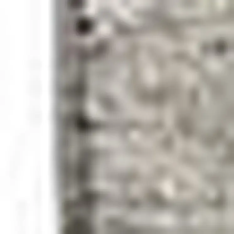 8' X 10' Taupe And Ivory Botanical Leaves Washable Area Rug With UV Protection