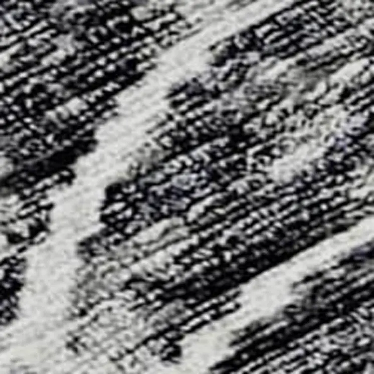 5' X 8' Gray And Ivory Medallion Washable Area Rug With UV Protection