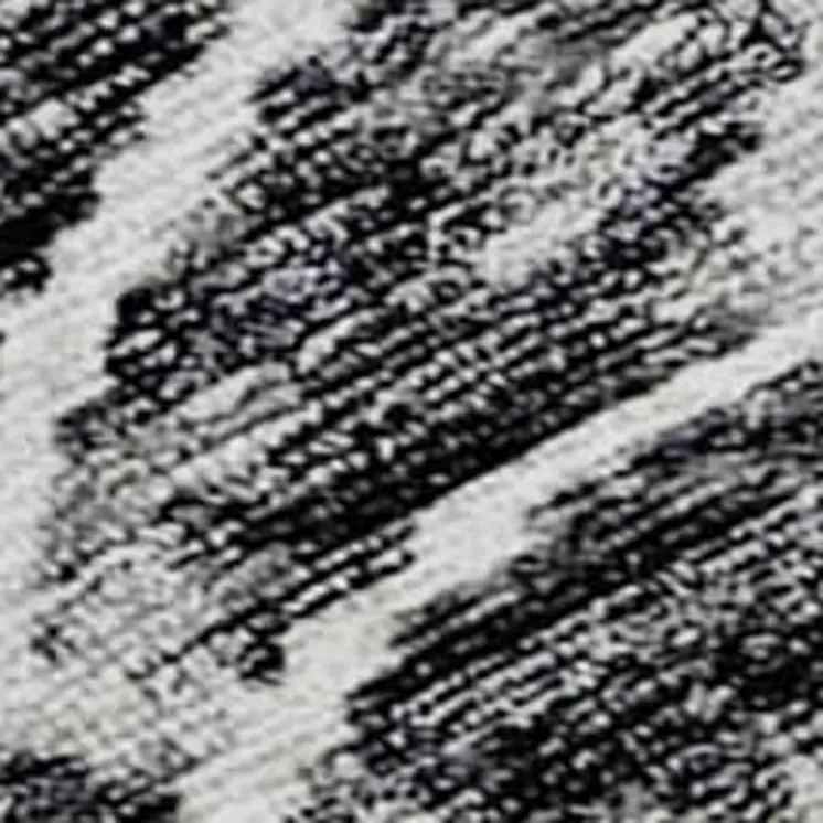 10' X 14' Gray And Ivory Medallion Washable Area Rug With UV Protection