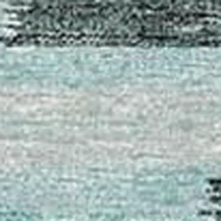 10' X 14' Turquoise Teal Blue And Gray Abstract Washable Area Rug With UV Protection
