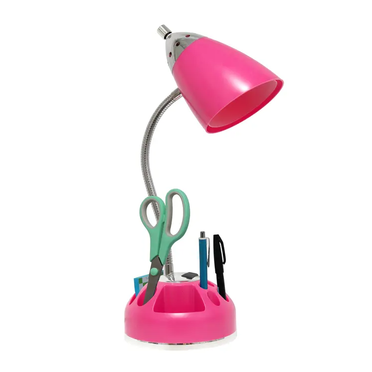 20" Pink Swing Arm Table Lamp