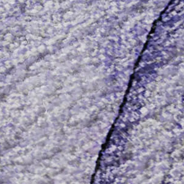 8' X 10' Purple And Ivory Abstract Washable Area Rug With UV Protection