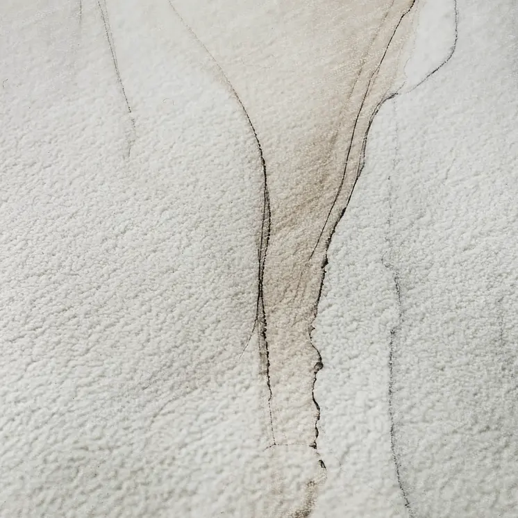 10' X 14' Ivory And Beige Abstract Washable Area Rug With UV Protection