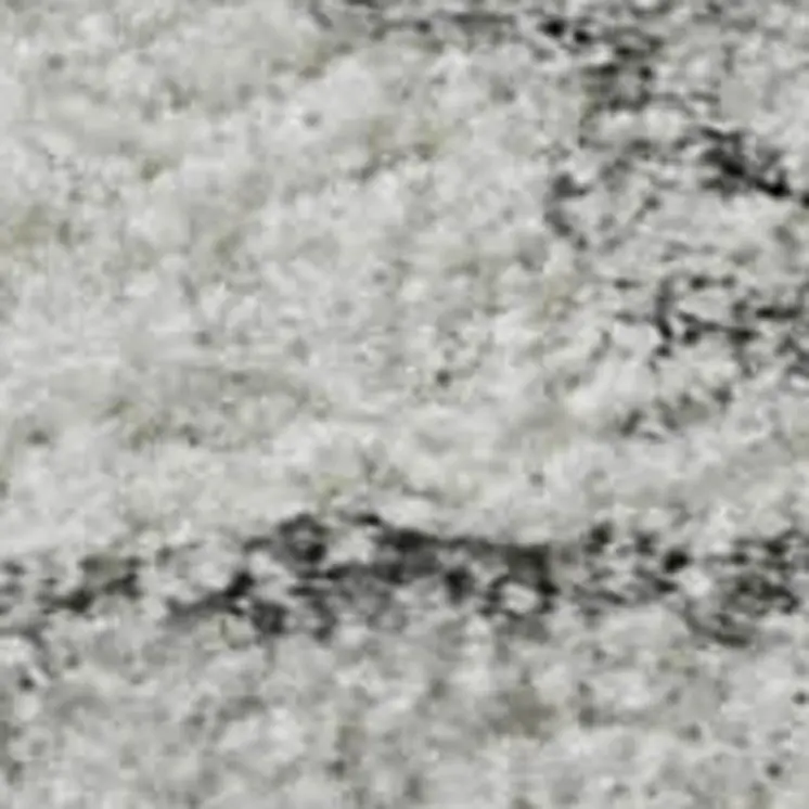 10' X 14' Silver And Gray Abstract Washable Area Rug With UV Protection