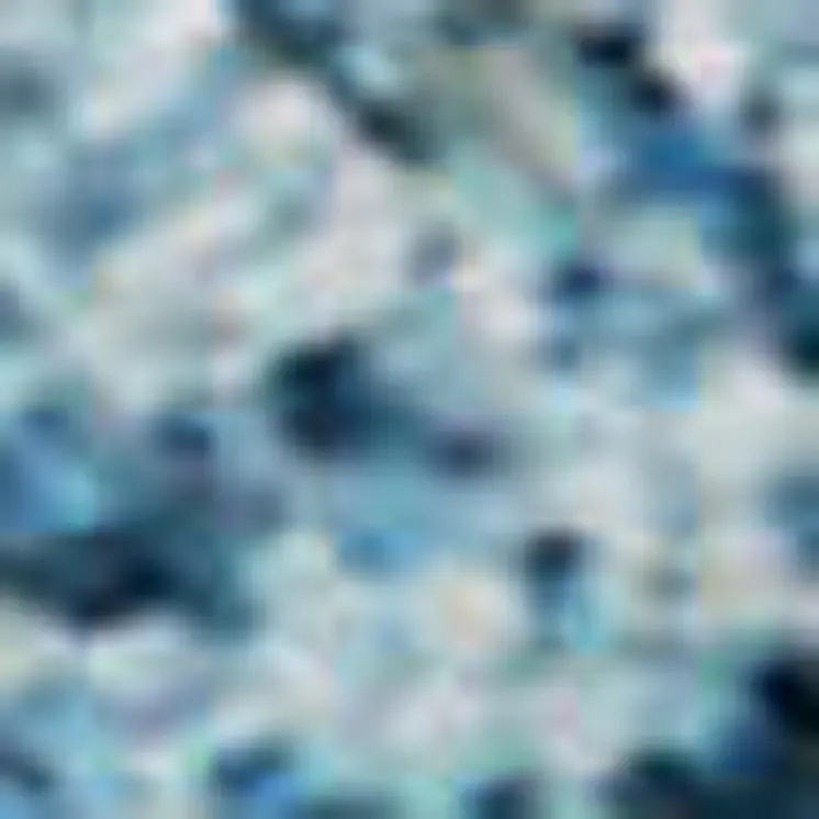 3' X 5' Blue And Gray Striped Washable Area Rug With UV Protection