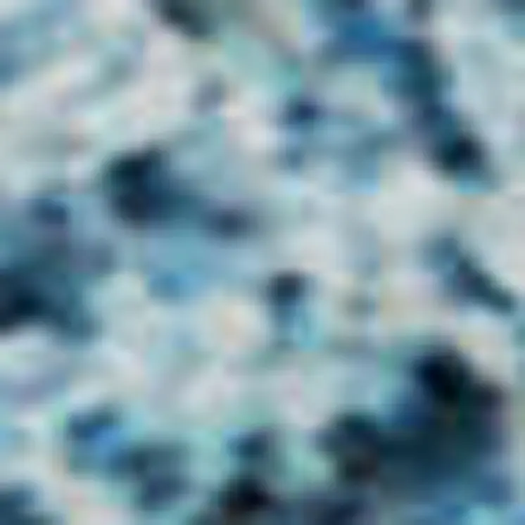 9' X 12' Blue And Gray Striped Washable Area Rug With UV Protection