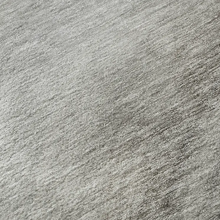 8' X 10' Gray Ivory And Beige Ombre Washable Area Rug With UV Protection
