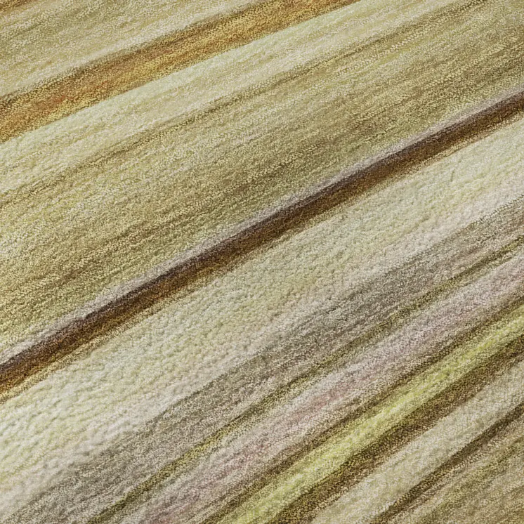 10' X 14' Beige Blue And Ivory Abstract Washable Area Rug With UV Protection