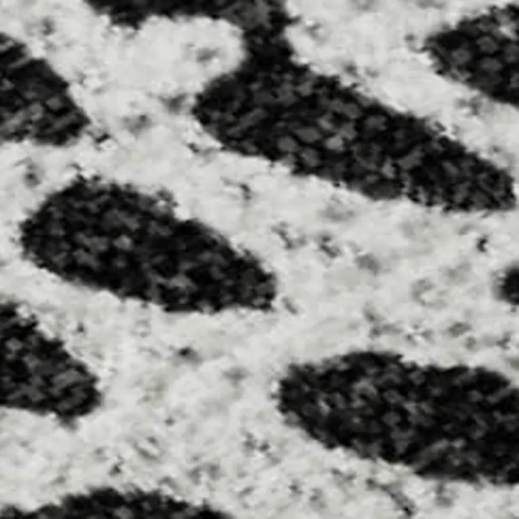 5' X 8' Pewter And Ivory Diamond Washable Area Rug With UV Protection
