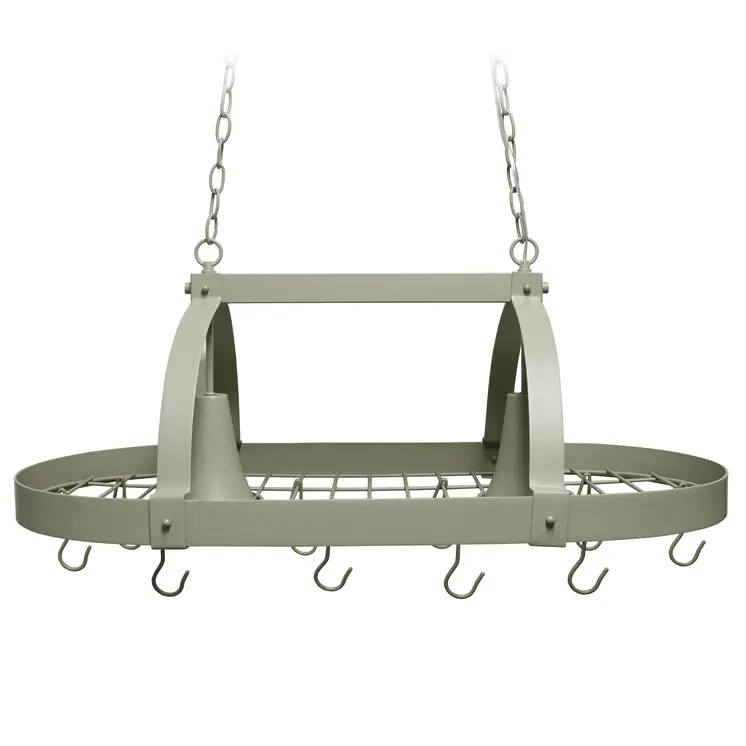 Slate Gray Kitchen Island Metal Ceiling Light