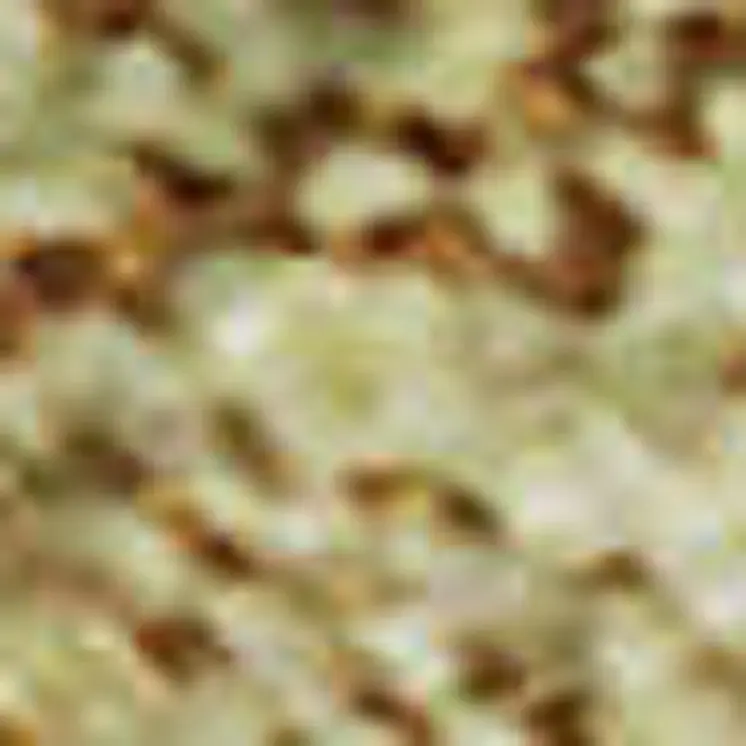 5' X 8' Gold And Beige Diamond Washable Area Rug With UV Protection