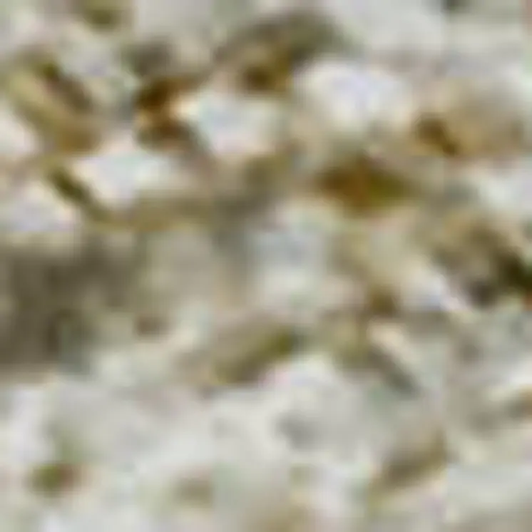 5' X 8' Ivory And Beige Abstract Washable Area Rug With UV Protection