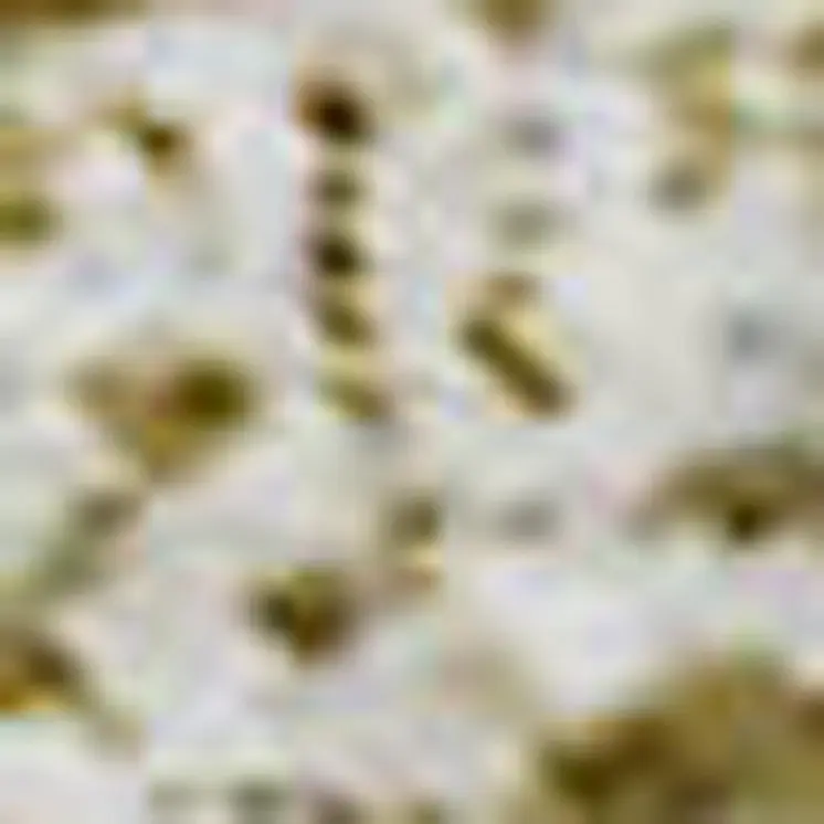 8' X 10' Beige And Ivory Abstract Washable Area Rug With UV Protection