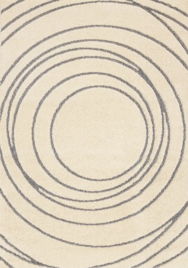 8' X 11' Cream Area Rug