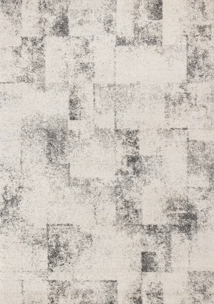 8' X 11' White Area Rug