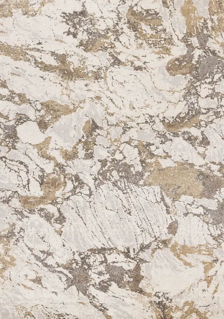 8' X 11' White Area Rug