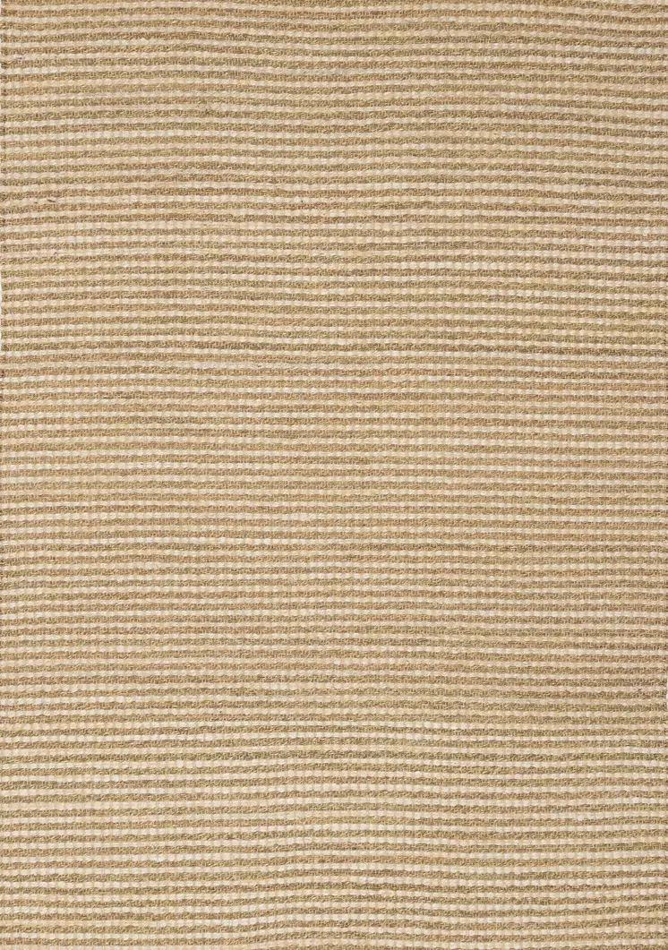 8' X 11' Beige Hand Woven Area Rug