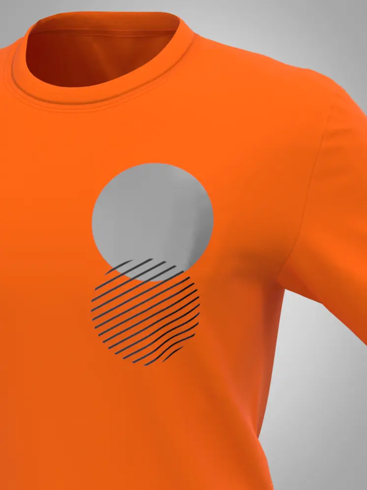 Koko T-shirt - Orange reflective