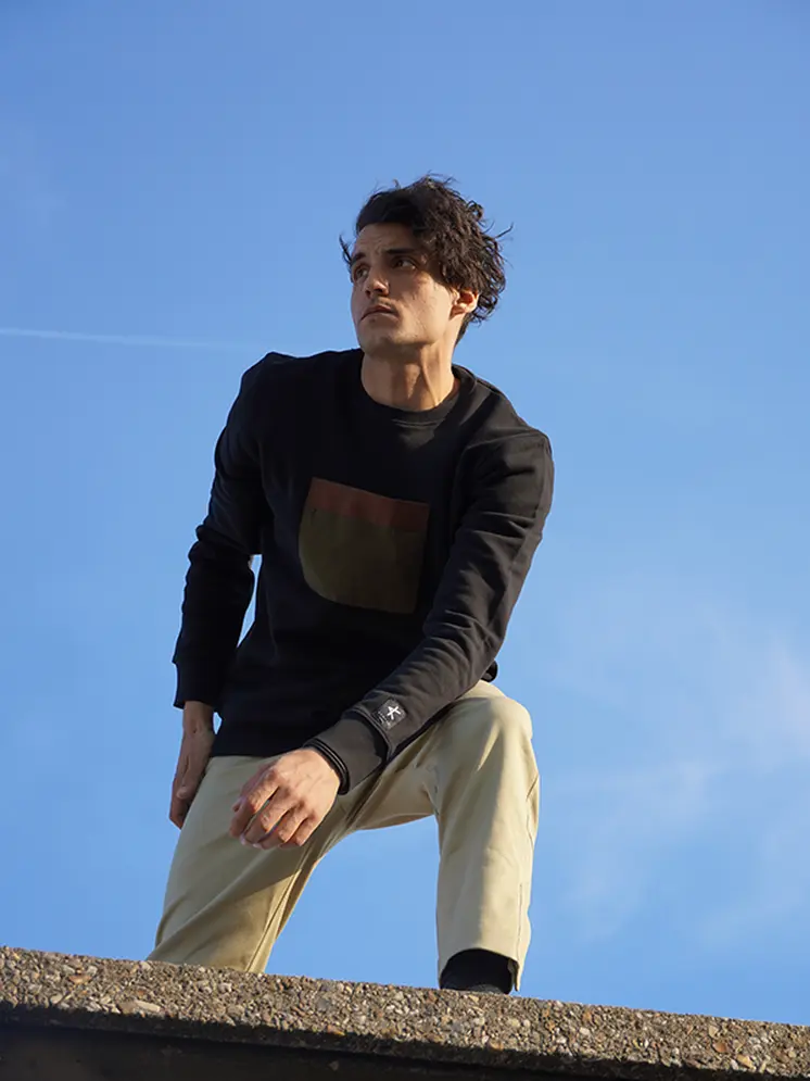 Sweatshirt Jiba - Black Army