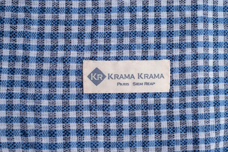 Cobalt blue krama