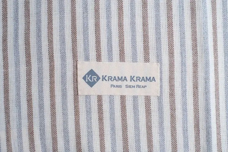 Krama traditionnel bleu Horizon