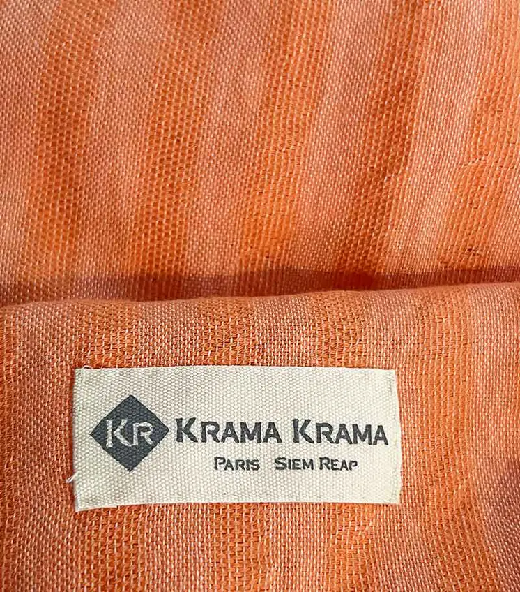 Krama orange uni