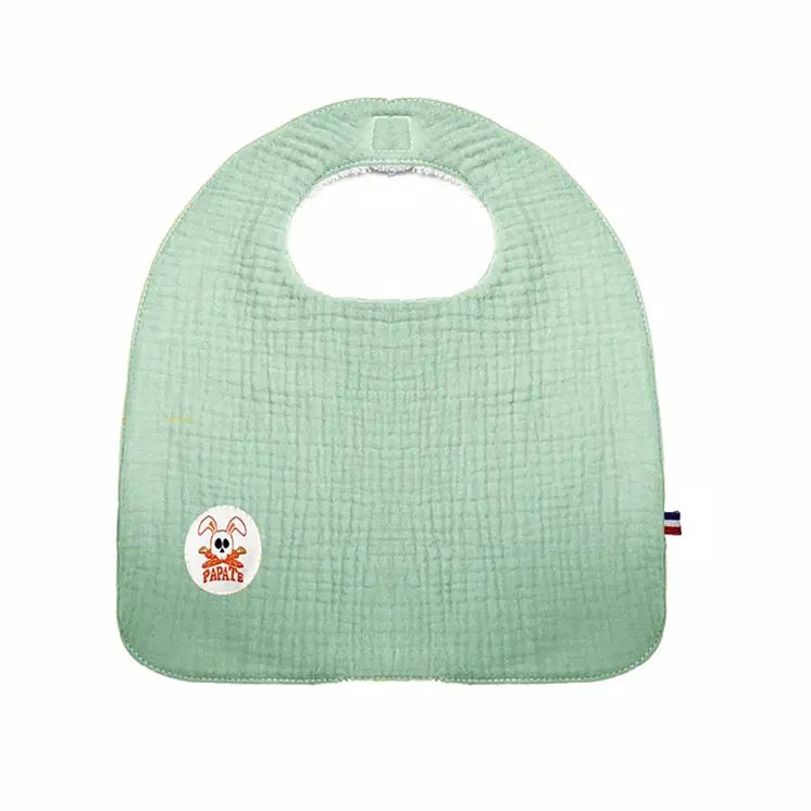 Bavoir en Coton Bio Vert