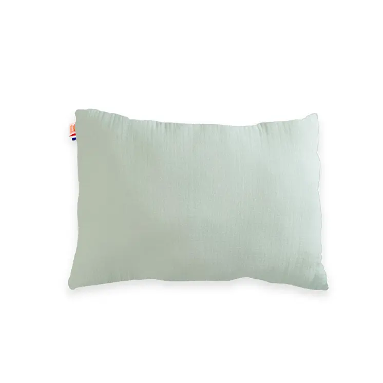 Coussin Rectangle en Coton Bio Vert