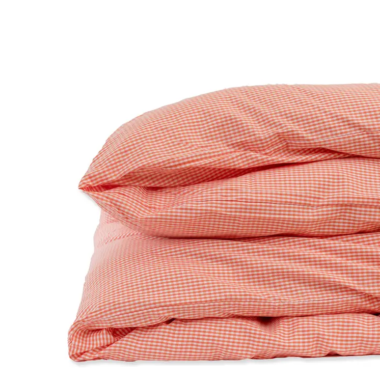 Housse de Couette en Coton Bio Vichy