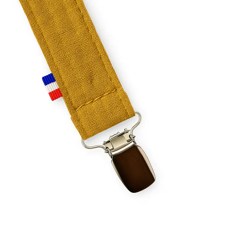Attache Tétine en Coton Bio Honey