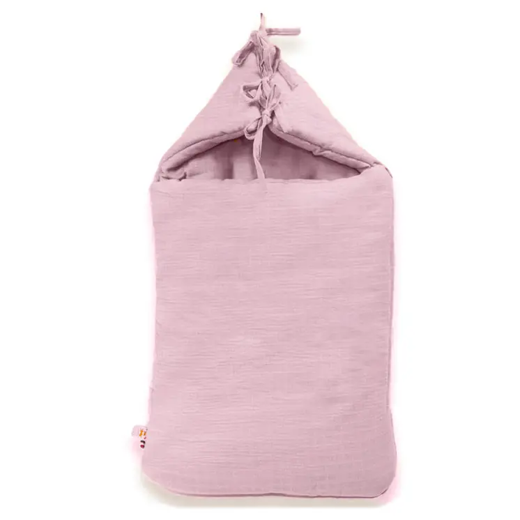 Nid d'Ange en Coton Bio Rose