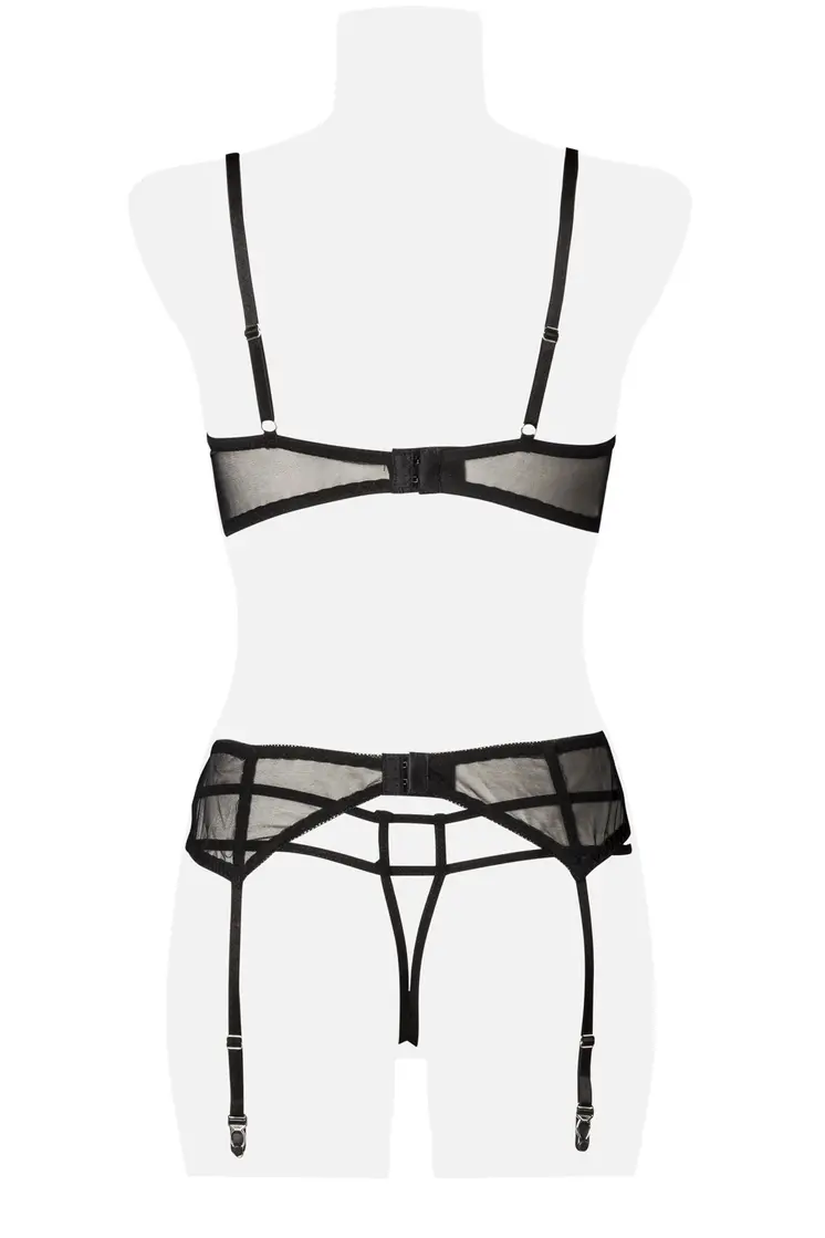 5-teiliges Straps-BH-Set 15128 - XL