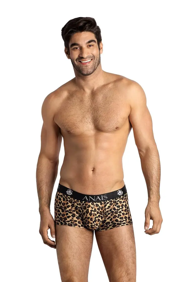 Herren Boxer Shorts 052813 Leopard - 3XL