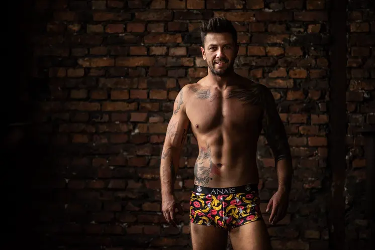 Herren Boxer Shorts 053663 Banana - 3XL