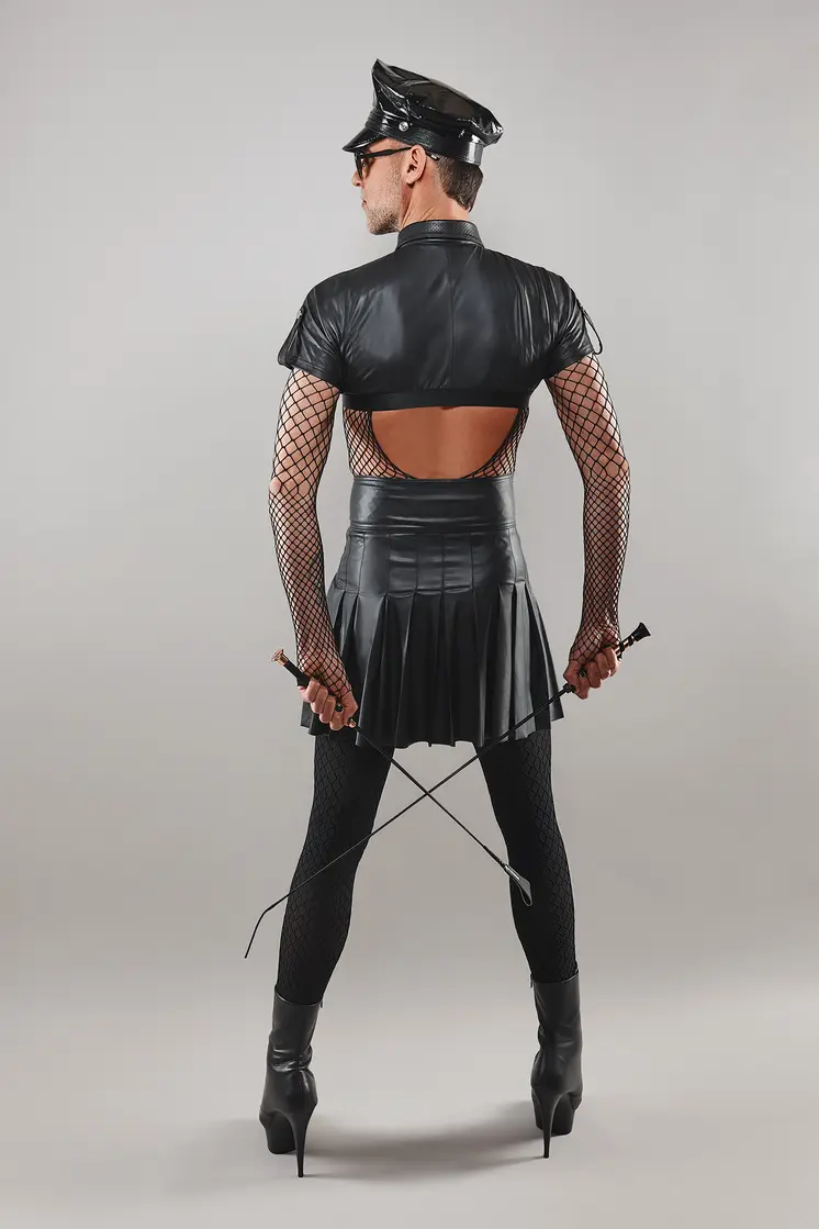 halblanger Rock BOJavier001 schwarz - 2XL