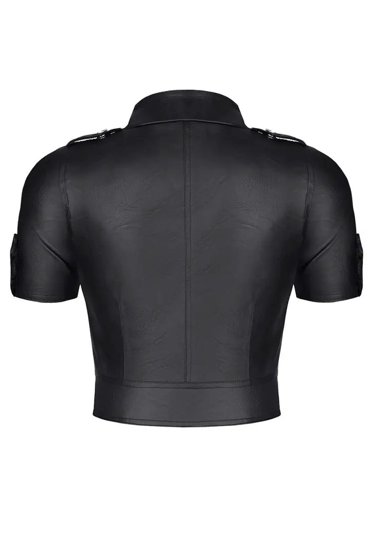 schwarzes Damen-Top BREnrica001 - XXL