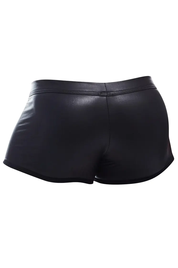 schwarzer Wetlook Boxer BL4CK03 - XL