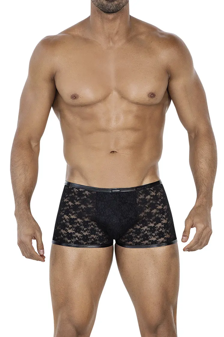 schwarzer Trunk Boxer Shorts L4CE05 - XL