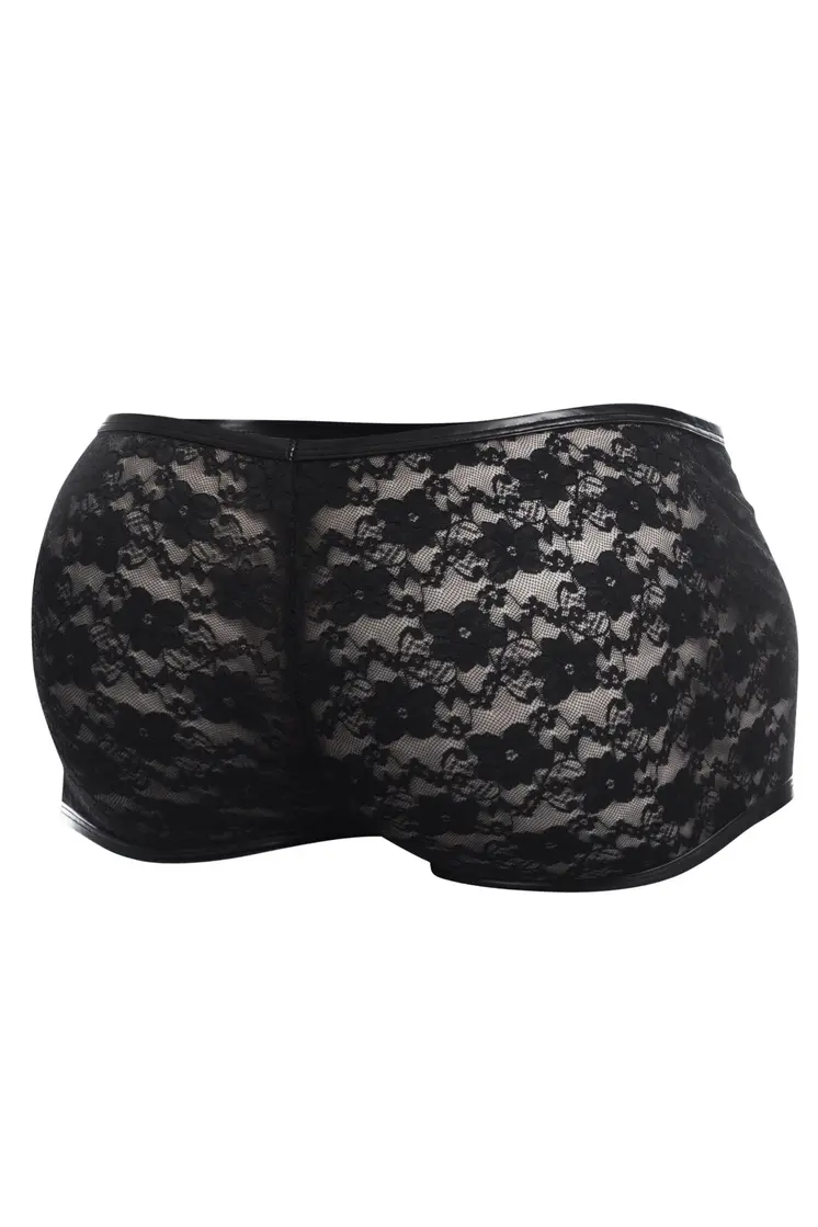 schwarzer Trunk Boxer Shorts L4CE05 - XL