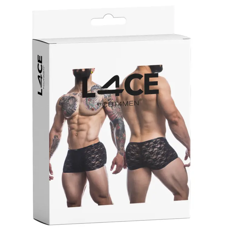 schwarzer Trunk Boxer Shorts L4CE05 - XL