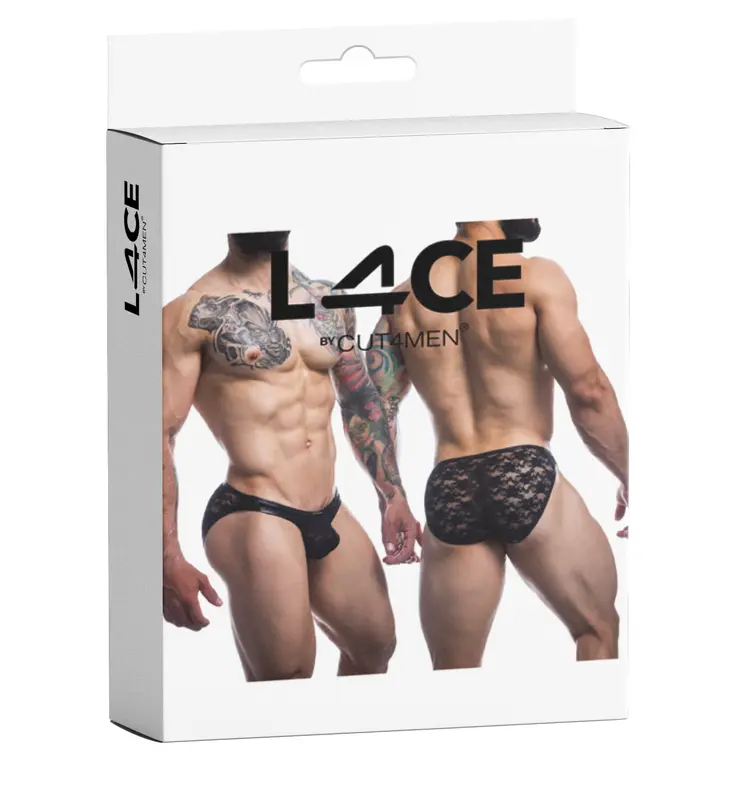 schwarzer Bikini Bulge Slip L4CE01 - XL