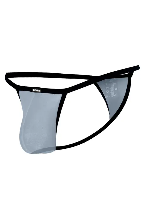 Grey Mini Tanga Kini Mesh C4MSPX17 - XL