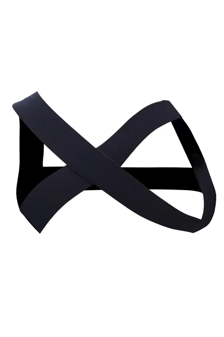 schwarzer Brust-Harness 02 - L/XL