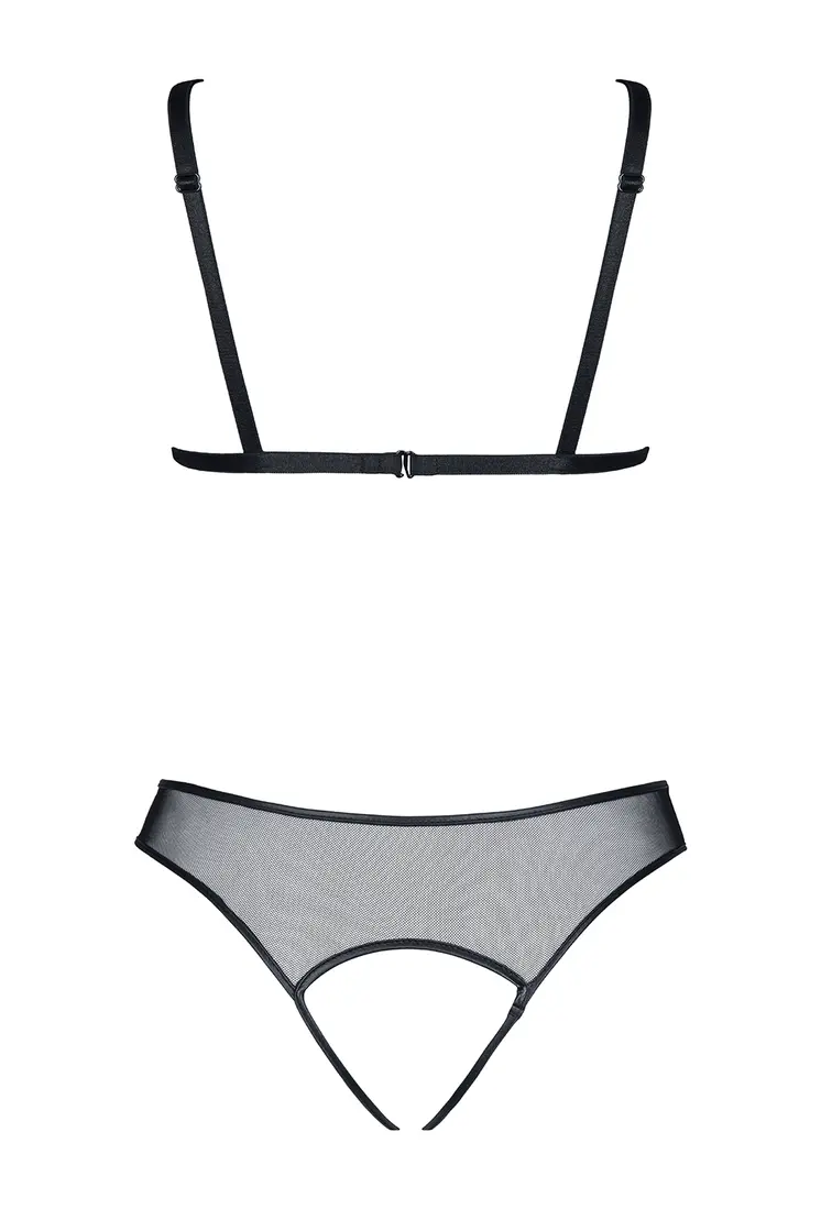 schwarzes Set Pola - XXL