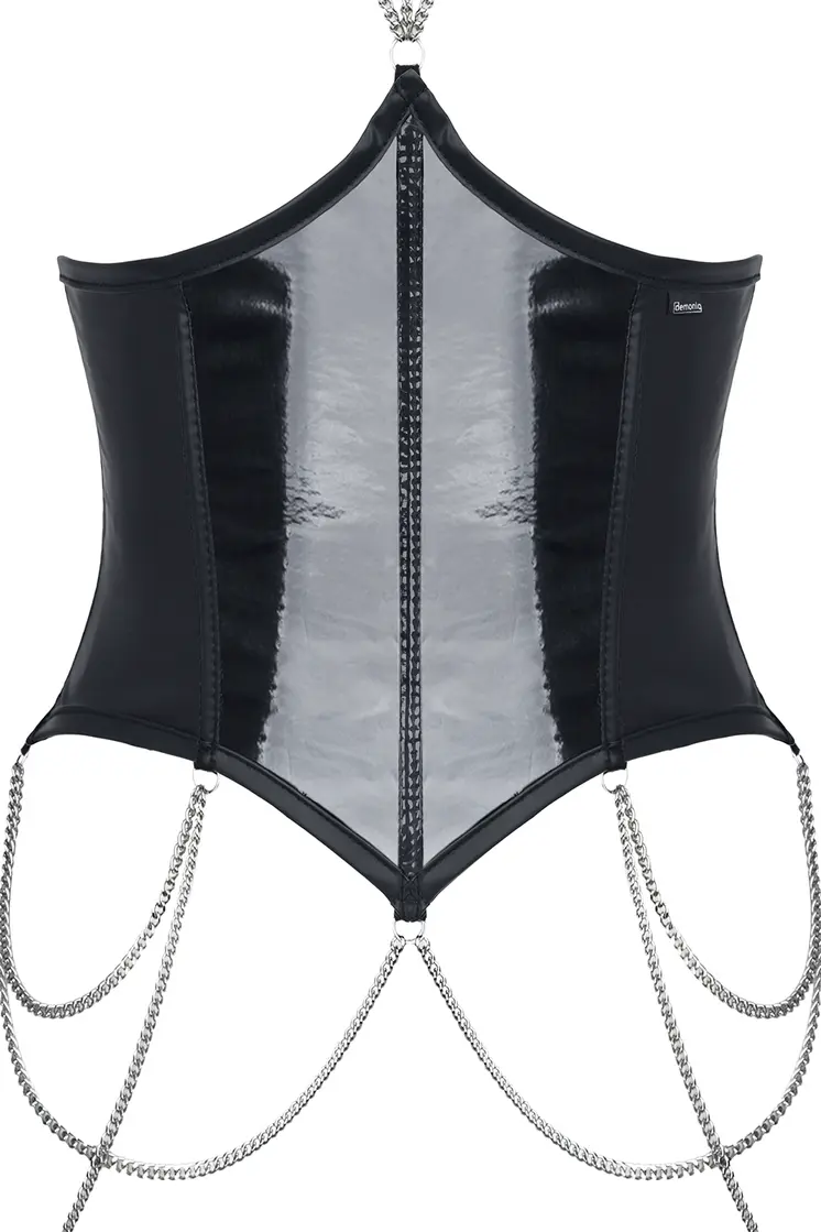 schwarzes Set DE443 - XXL von Demoniq