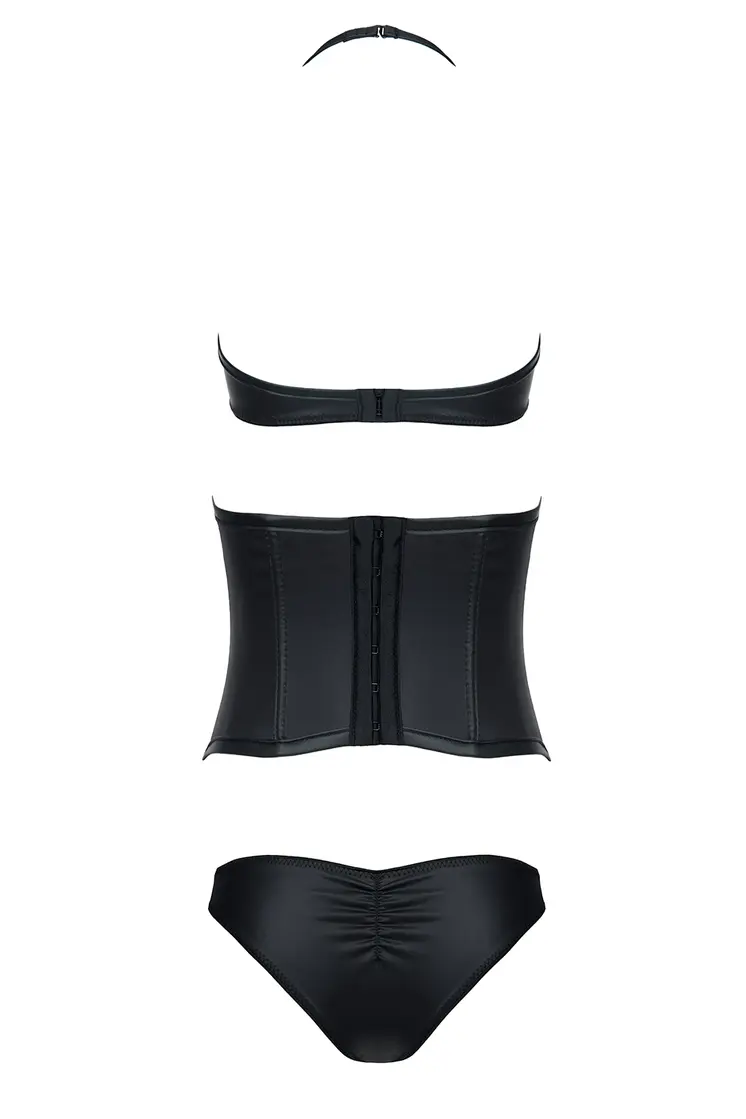 schwarzes Set DE448 - XXL von Demoniq
