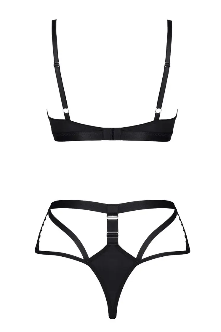 schwarzes Set LXSarita001 - XXL