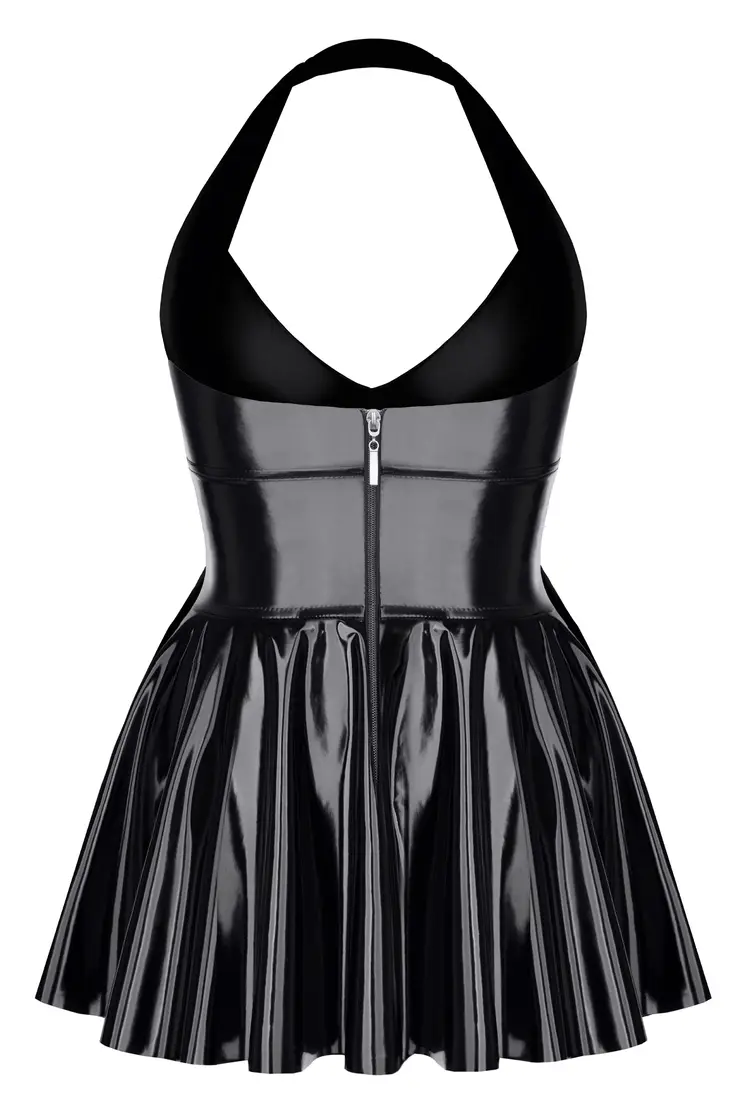 schwarzes Lack Miniklied TDSvenja001 - 5XL