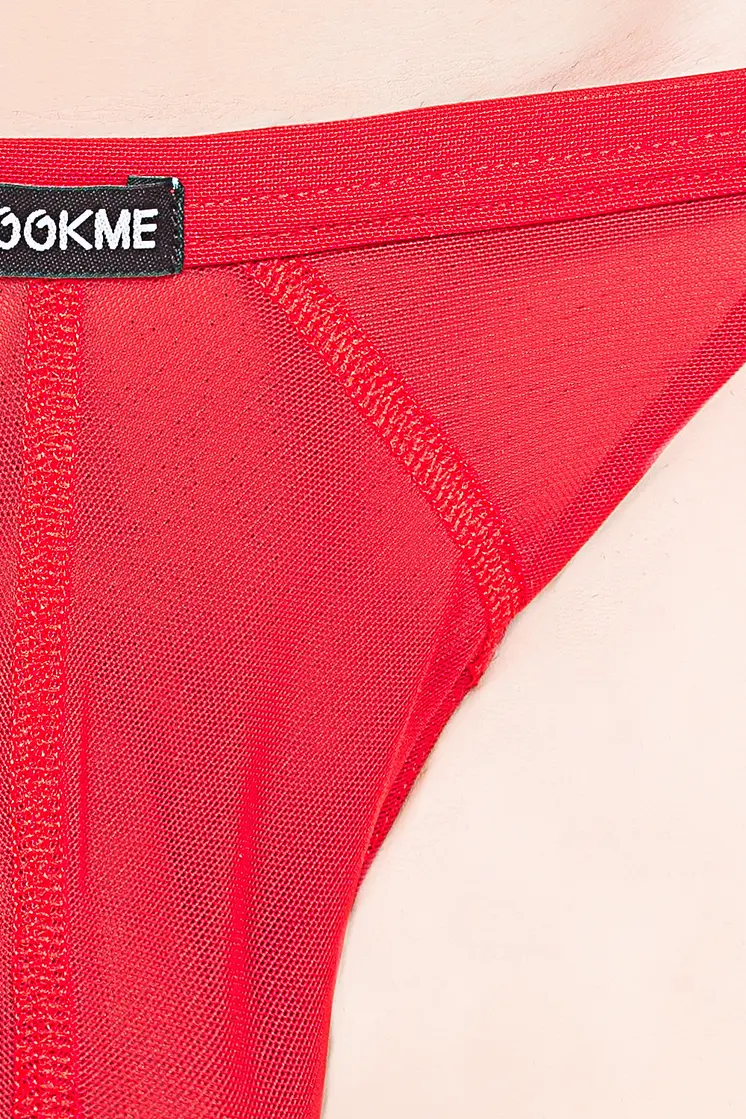 roter Tanga-Slip Malibu 2 92-61 XL