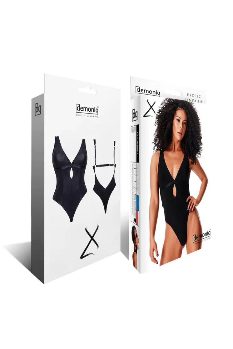 schwarzer Body LXGracia001 - XXL